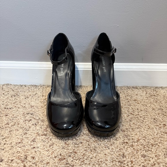 Madden Girl Shoes - Madden Girl Black Patent Leather Pumps